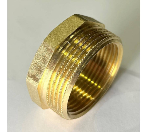 Футорка резьбовая LD 1 1/2x1 1/4 латунь LD.65.507.40х32