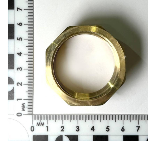 Футорка резьбовая LD 1 1/2x1 1/4 латунь LD.65.507.40х32