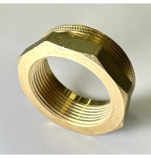 Футорка резьбовая LD 2 x 1 1/2 латунь LD.65.507.50х40