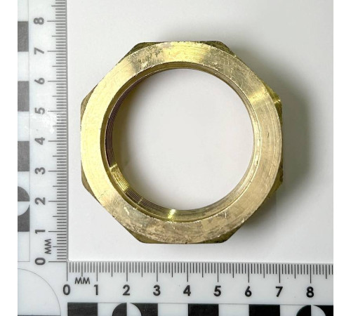 Футорка резьбовая LD 2 x 1 1/2 латунь LD.65.507.50х40