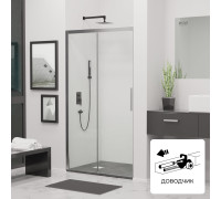 Душевая дверь RGW Lewis LE-12 1000x1950 мм прозрачное стекло профиль хром 34121210-11
