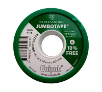 Лента фум UNIPAK JUMBOTAPE 19 мм x 0.2 мм 16.5 м 1000507