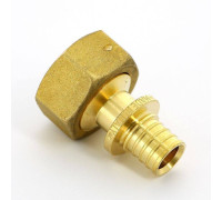 Муфта аксиальная Uni-Fitt 16x3/4 с накидной гайкой и плоской прокладкой 754G6300