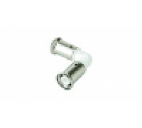 Угольник 90° Henco ПВДФ пресс 26x26 мм белый 1PKW-2626