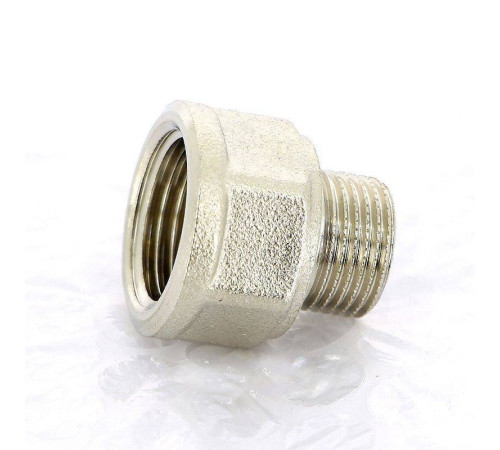 Переходник НВ никелированный Uni-Fitt 3/8 x 1/2 603N1200