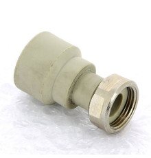 Муфта полипропиленовая FV-Plast с накидной гайкой пломбируемая 25x3/4 226027