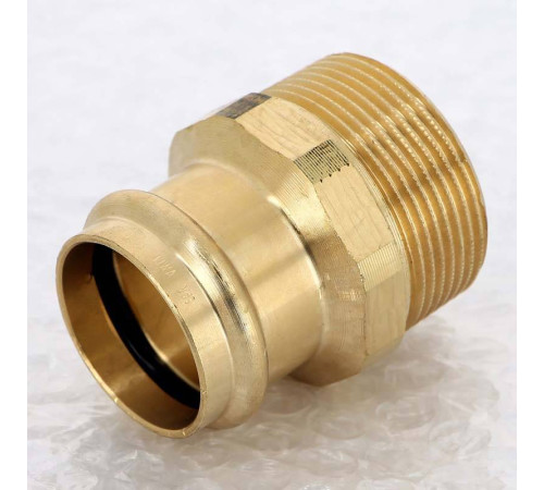 Муфта переходная пресс-Н Viega Sanpress бронза 35x1 1/4 110352