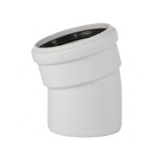 Отвод для бесшумной канализации Ostendorf Skolan Safe 15° 50 мм 332100