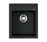Мойка кухонная Omoikiri Daisen 42-BL Artgranit 42x51 см цвет черный 4993606