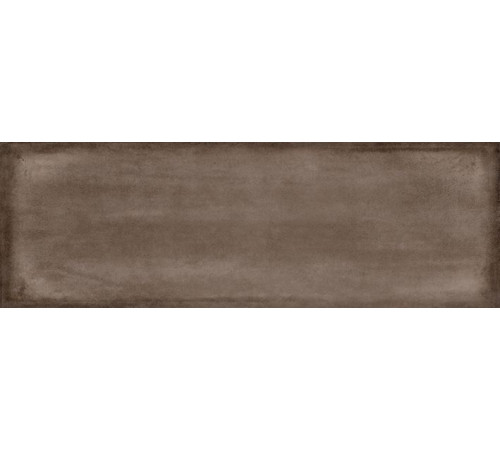 Плитка настенная Cersanit Majolica рельеф коричневый 19.8х59.8 см MAS111D