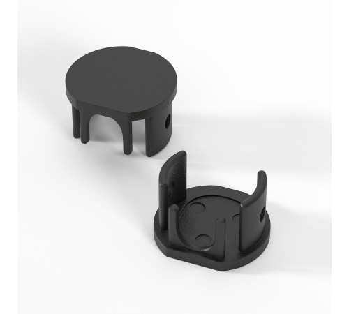 Mini Magnetic Заглушки для шинопровода Round 2шт 85202/00