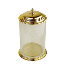 Ведро мусорное Boheme Palazzo напольное золото 10158