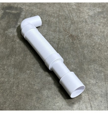 Труба гофрированная угловая 90° Ани Пласт 40 x 40/50 мм 350-600 мм K406