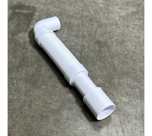 Труба гофрированная угловая 90° Ани Пласт 40 x 40/50 мм 350-600 мм K406