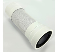 Труба фановая гофрированная McAlpine L=330-850 мм, вход 97-107 мм, выход 110 мм MRWC-F33P