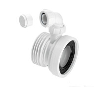 Труба фановая Acaplast L=110 мм с манжетой и отводом 40 мм 97-107/110 мм 508946