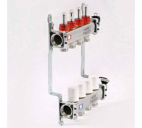Коллекторная группа Uni-Fitt 415S 1 x 3/4 EK 4 выхода 450I4304