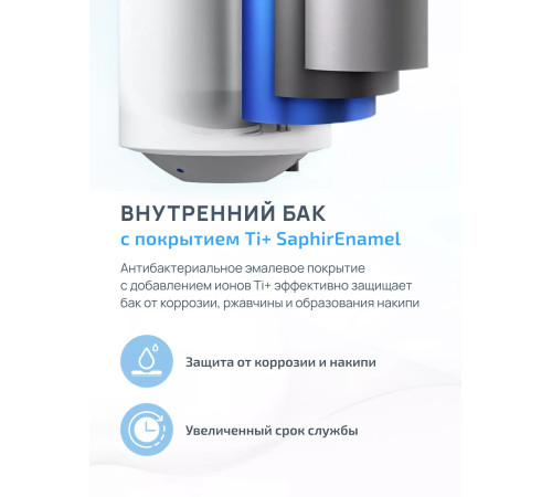 Водонагреватель накопительный Midea MWH30-15MPC Cylinder 30 л MWH30-15MPC
