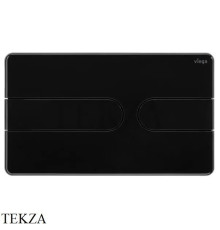 Панель смыва для унитаза Viega Prevista Visign for style 23 пластик черный насыщенный 773175
