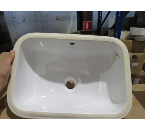 Раковина встраиваемая снизу GSI Pura 500х350 мм белый глянцевый 724711_УЦ/4