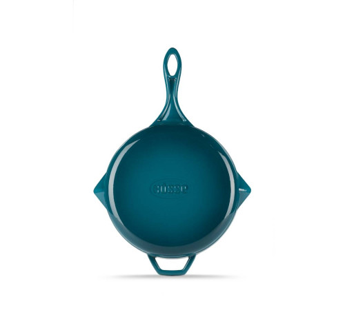 Сковорода-гриль чугунная Hosseven HS Y GTV 28 BLUE 28 см А758028