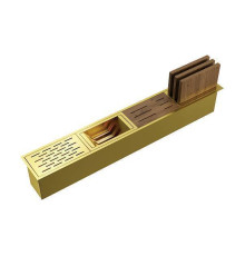 Сушка для посуды встраиваемая Omoikiri DRY-01-LG нержавеющая сталь светлое золото 4999012