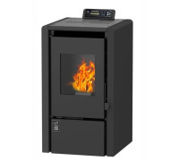 Камин пеллетный ZOTA A6H13 6 кВт WiFi black 00-00001291