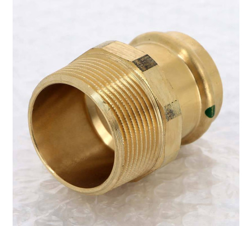 Муфта переходная пресс-Н Viega Sanpress бронза 35x1 1/4 110352