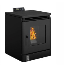 Камин пеллетный ZOTA B6H22 6 кВт WiFi black 00-00001293