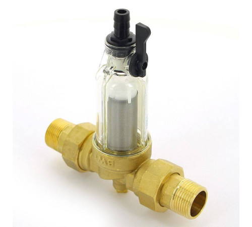 Фильтр промывной BWT Protector mini C/R 1 100 мкм для холодной воды 810531