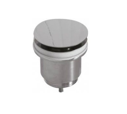 Донный клапан GSI FI012CR Push-open с металлической крышкой хром FI012CR