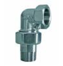 Фитинг угловой трехразъемный FAR 1 покрытие серебро FL 0450 1