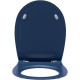 Крышка-сиденье для унитаза Allen Brau Fantasy 36x44 см индиго 4.11005.ID