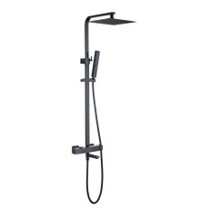 Душевая стойка Allen Brau Infinity черный матовый 5.21029-31