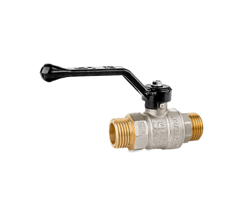 Кран шаровой латунный LD Pride 47.15.Н-Н.Р Ду 15 Ру 40 нр-нр рычаг 47.15.Н-Н.Р
