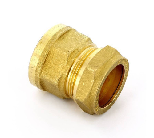 Муфта обжимная Tiemme 1100 28 мм х 1 ВР латунная 1000043