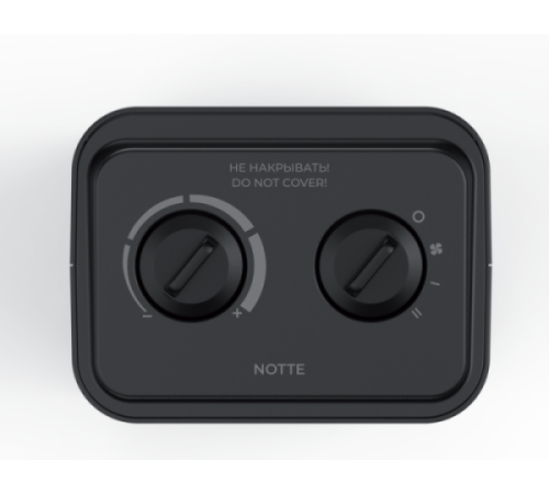 Тепловентилятор керамический ROYAL CLIMA NOTTE 1500 Вт RFH-N1500DC-BL черный