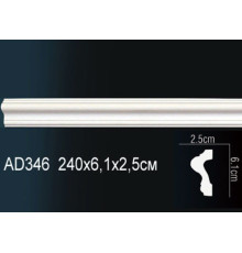 Молдинг Perfect AD346 полиуретановый 2000х40х20 мм AD346