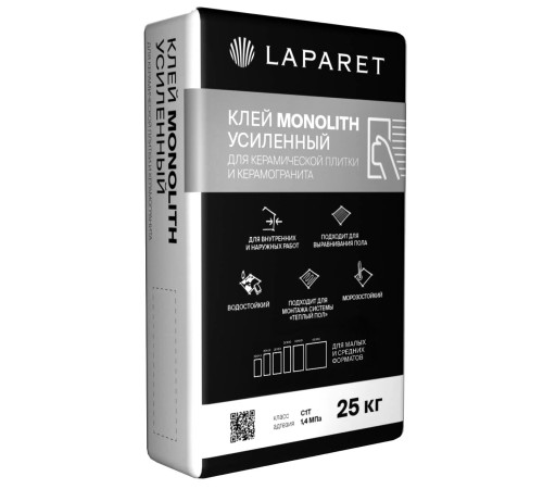 Клей плиточный Laparet Monolith усиленный 25 кг х9999286739