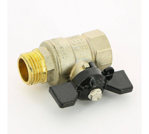 Кран шаровой LD Pride НВ 1/2 полнопроходной бабочка 47.302.15