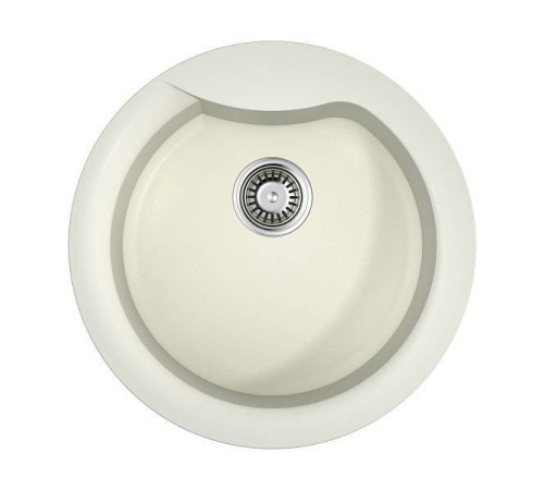 Кухонная мойка Omoikiri Yasugata 48R-WH Tetogranit 48.5x48.5 см белый 4993133