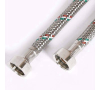 Гибкая подводка для воды Uni-Fitt DN 8 1/2 ВВ 150 см нержавеющая сталь 500S2015