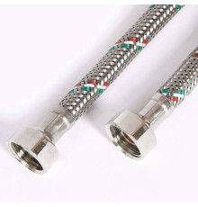 Гибкая подводка для воды Uni-Fitt DN 8 1/2 ВВ 150 см нержавеющая сталь 500S2015