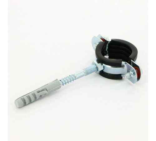 Хомут с резиновым уплотнителем, шпилькой и дюбелем Uni-Fitt 1 дюйм (32-37 мм) 850U4800