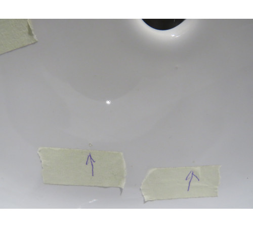 Биде подвесное GSI Pura 500x360 мм с отверстием под смеситель и переливом 8864111