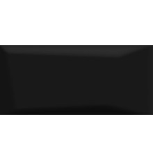 Плитка настенная Cersanit Evolution рельеф черный 20х44 см EVG232