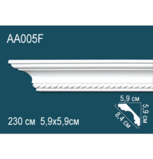 Карниз потолочный полиуретановый гибкий Perfect AA005F