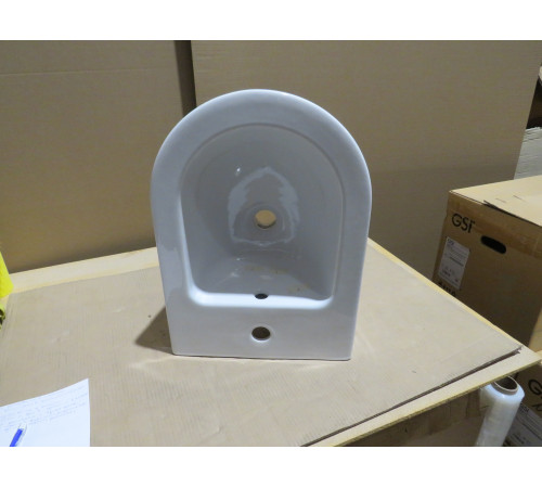 Биде подвесное GSI Pura 500x360 мм с отверстием под смеситель и переливом 8864111