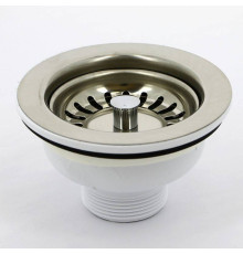 Выпуск McAlpine 113 мм выход 1 1/2 хром MRSKW7