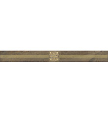Бордюр Laparet Royal коричневый 6.3x60 см AD\C484\60046